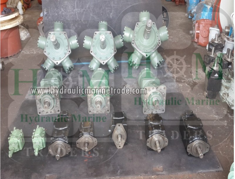 Used Motor & Pump For Deck Crane Hydraulic